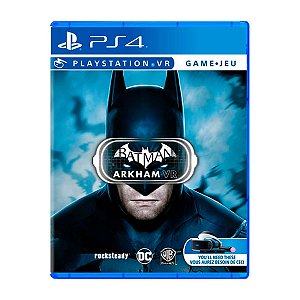 Jogo Batman Arkham VR - PS4