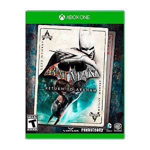 Jogo Batman Return To Arkham - Xbox One Seminovo