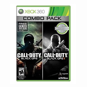 Jogo Call of Duty Black Ops I e II Combo Pack - Xbox 360 Seminovo