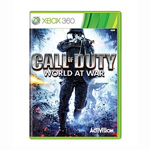 Jogo Call of Duty World at War - Xbox 360 Seminovo