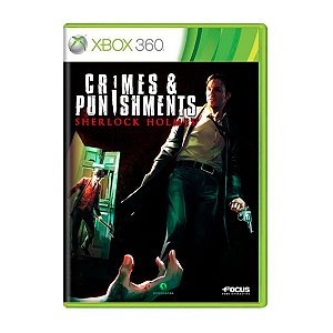 Jogo Crimes & Punishments Sherlock Holmes - Xbox 360 Seminovo