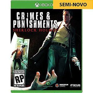 Jogo Crimes & Punishments Sherlock Holmes - Xbox One Seminovo