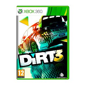 Jogo Dirt 3 - Xbox 360 Seminovo