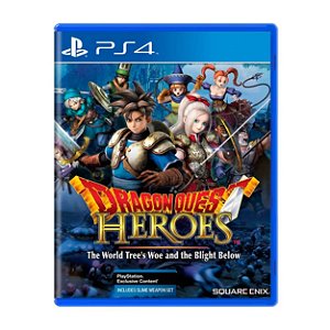 Jogo Dragon Quest Heroes - PS4  Seminovo