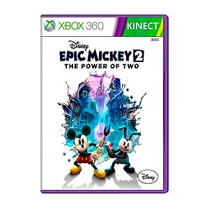 Jogo Epic Mickey 2 The Power of Two - Xbox 360 Seminovo