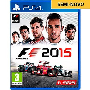Jogo F1 2015 - PS4 Seminovo