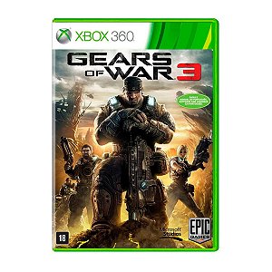 Jogo Gears of War 3 - Xbox 360 Seminovo