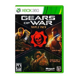 Jogo Gears of War Triple Pack - Xbox 360 Seminovo