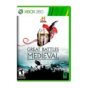 Jogo Great Battles Medieval - Xbox 360 Seminovo