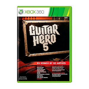 Jogo Guitar Hero 5 - Xbox 360 Seminovo