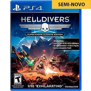 Jogo Helldivers - PS4 Seminovo