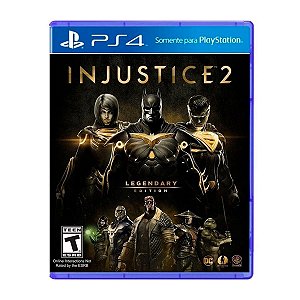 Jogo Injustice 2 Legendary Edition - PS4 Seminovo