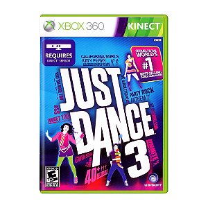 Jogo Just Dance 3 - Xbox 360 Seminovo