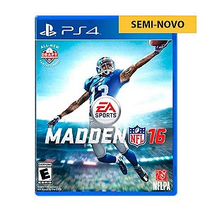 Jogo Madden NFL 16 - PS4 Seminovo