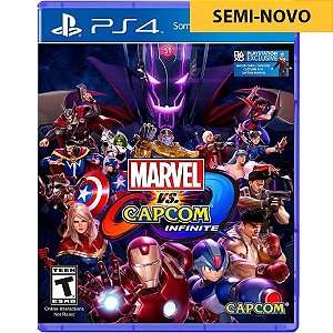 Jogo Marvel Vs Capcom Infinite - PS4 Seminovo