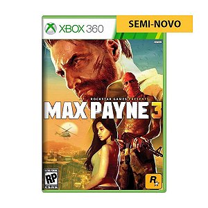 Jogo Max Payne 3 - Xbox 360 Seminovo