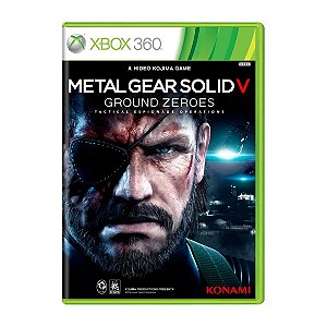 Jogo Metal Gear Solid V Ground Zeroes - Xbox 360 Seminovo