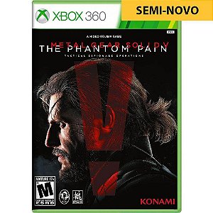 Jogo Metal Gear Solid V The Phantom Pain - Xbox 360 Seminovo