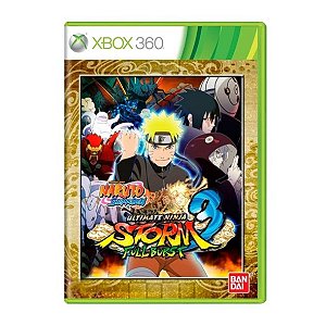 Jogo Naruto Shippuden Ultimate Ninja Storm 3 Full Burst - Xbox 360 Seminovo