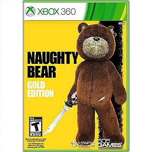Jogo Naughty Bear Gold Edition - Xbox 360 Seminovo