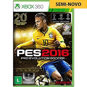 Jogo PES 2016 - Xbox 360 Seminovo