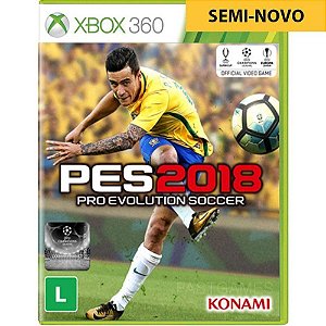 Jogo PES 2018 - Xbox 360 Seminovo