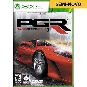 Jogo Project Gotham Racing 3 - Xbox 360 Seminovo
