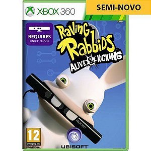 Jogo Raving Rabbids Alive Kicking - Xbox 360 Seminovo