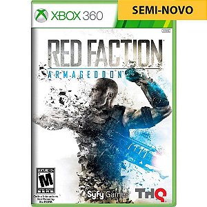 Jogo Red Faction Armageddon - Xbox 360 Seminovo