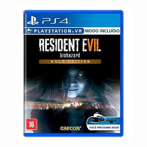 Jogo Resident Evil 7 Gold Edition VR - PS4 Seminovo