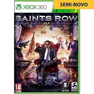 Jogo Saints Row IV - Xbox 360 Seminovo