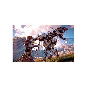 Jogo Horizon Zero Dawn - PS4 (Capa Dura) - SEMINOVO - Sua Loja de