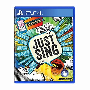 Jogo Just Sing - PS4 Seminovo