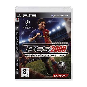 Jogo PES 2009 - PS3 Seminovo