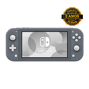 Console Nintendo Switch Lite 32GB Cinza + Jogos Digitais + Cartão de Memoria 256GB Seminovo