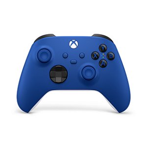Controle Sem Fio Original Xbox Series S|X e Xbox One Shock Blue