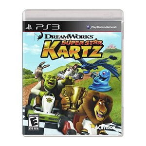 Jogo DreamWorks Super Star Kartz - PS3 Seminovo