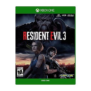 Jogo Resident Evil 3 - Xbox One Seminovo