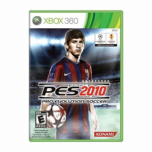 Jogo PES 2010 - Xbox 360 Seminovo