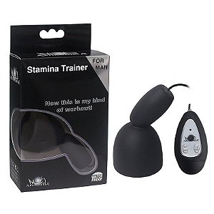 Estimulador Para Pênis Com Massageador e Vibrador Stamina Trainer