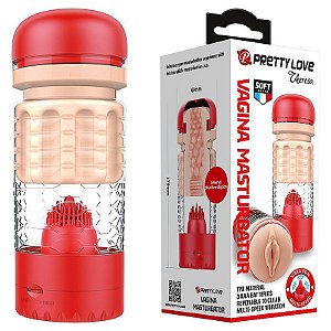 Masturbador Vagina Lanterna em Cyberskin Cheresa Pretty love