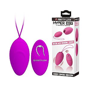 Vibrador Estimulador de Clitóris Bullet Com Controle Remoto Hyper Egg JOANNE