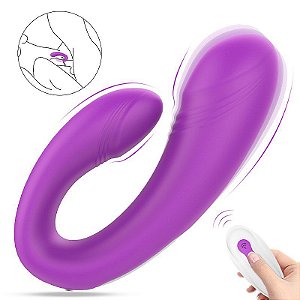 Vibrador Estimulador de Clitóris e Ponto G Casal S-Hande RCT – Heart Sweety - Sexshop