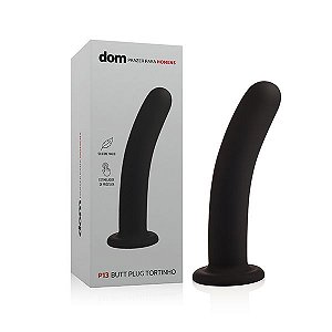 Plug Anal Tortinho – Butt Plug DOM P13