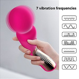 Vibrador Feminino Varinha Mágica Resistente a Água - Dibe Sex shop