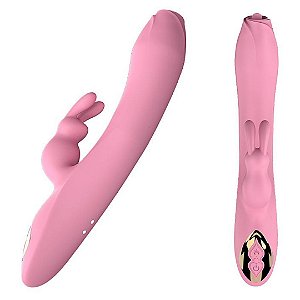 Vibrador coelho de Ponto G e Clitóris - Dibe Sex shop