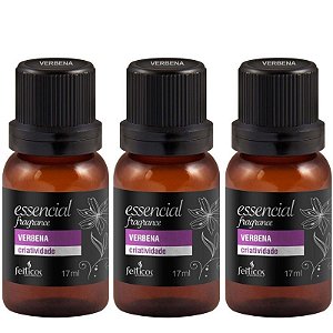 KIT 03 UNIDADES Essencial Fragance Encatadores 17ml VERBENA – Sex shop