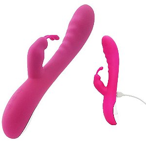 Vibrador Clitóris e Ponto G em Silicone - Lealso TESS - Sex shop