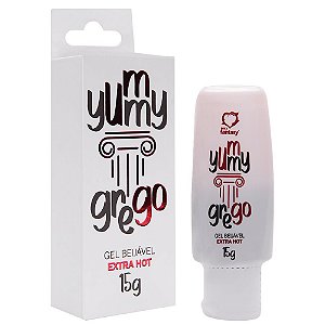 Gel Térmico Yummy Grego Beijável Extra Hot 15G Sexy Fantasy