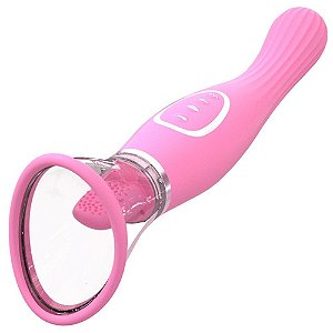 Vibrador Língua Estimulador de Clitóris Simulador de Sexo Oral Vagina - Sexshop